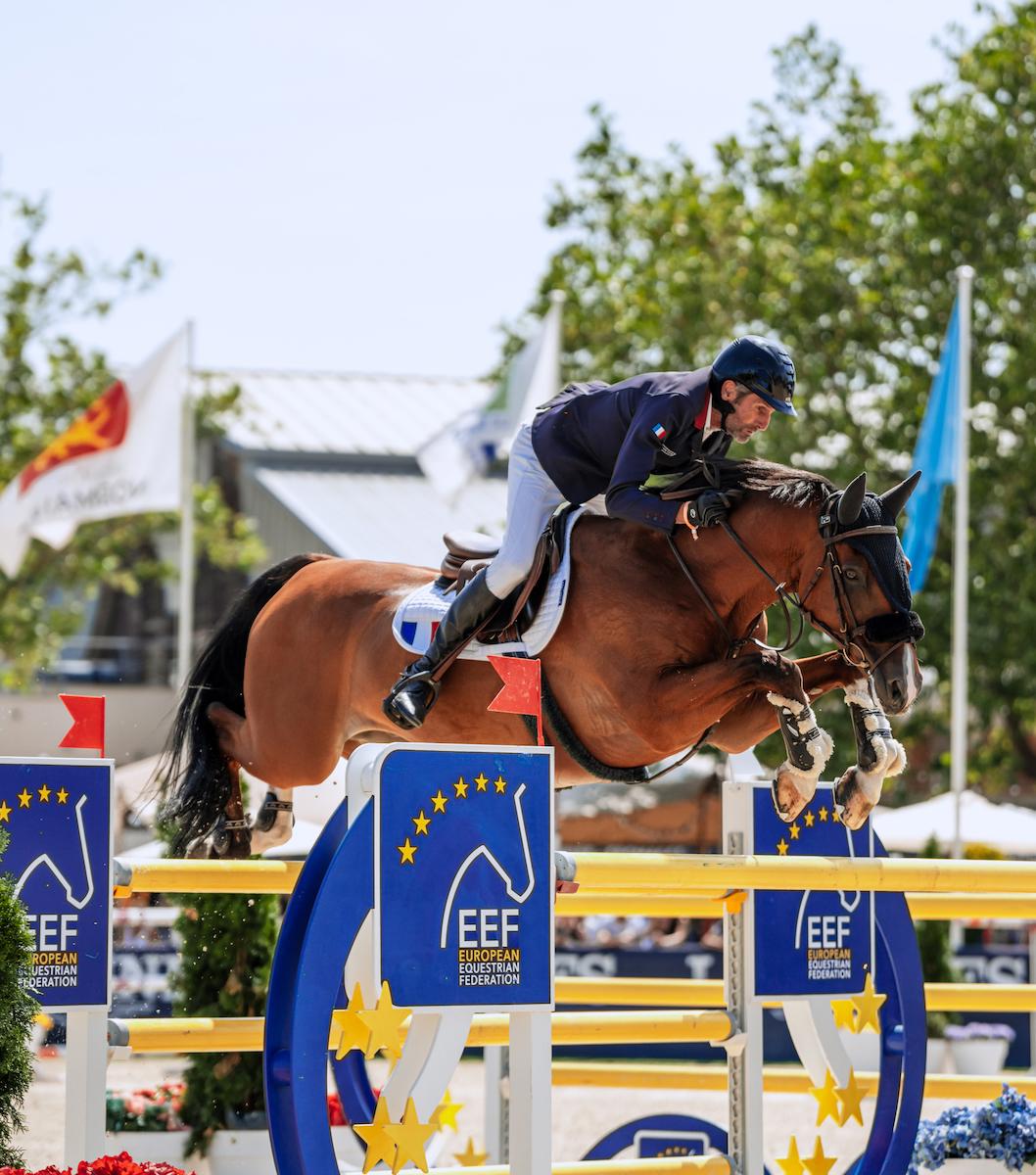 Un sans-faute et un tour à quatre points pour Cédric Hurel et Fantasio Floreval cet après-midi à Deauville.