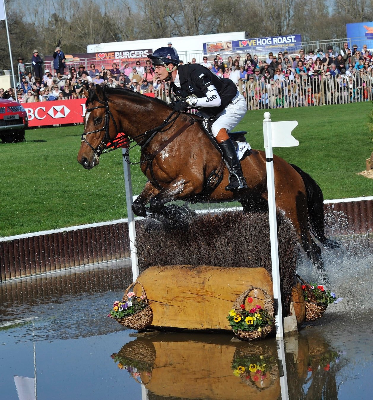 William Fox-Pitt et Parklane Hawk en 2013 au CCI 5*-L de Badminton.
