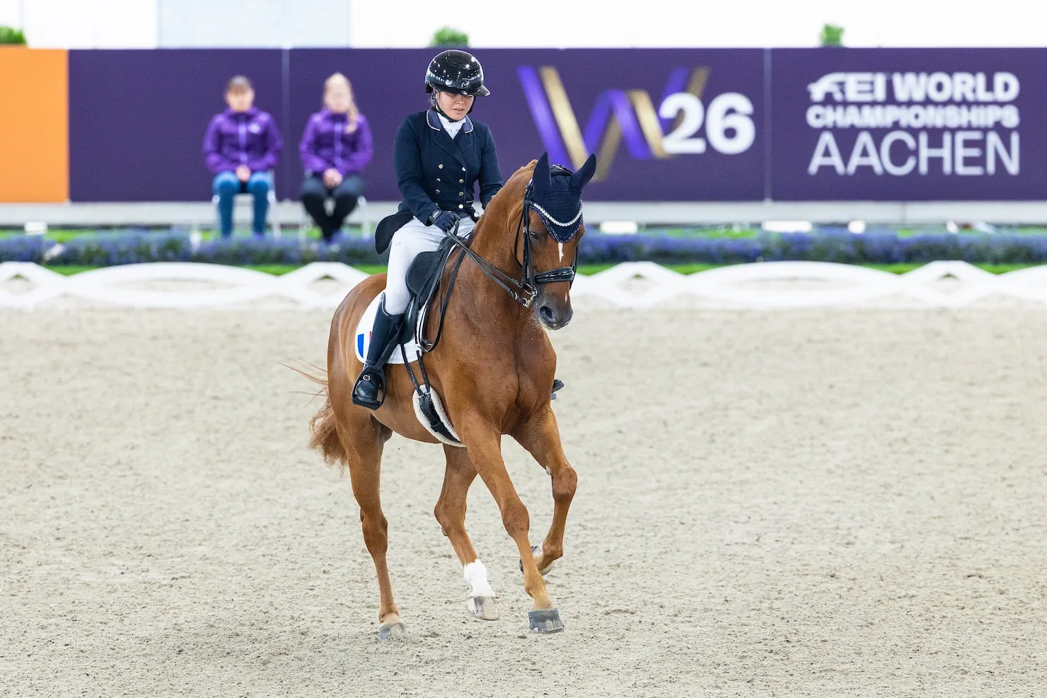 Alexia Pittier et Sultan sont devenus vice-champions du monde de la RLM à Aix