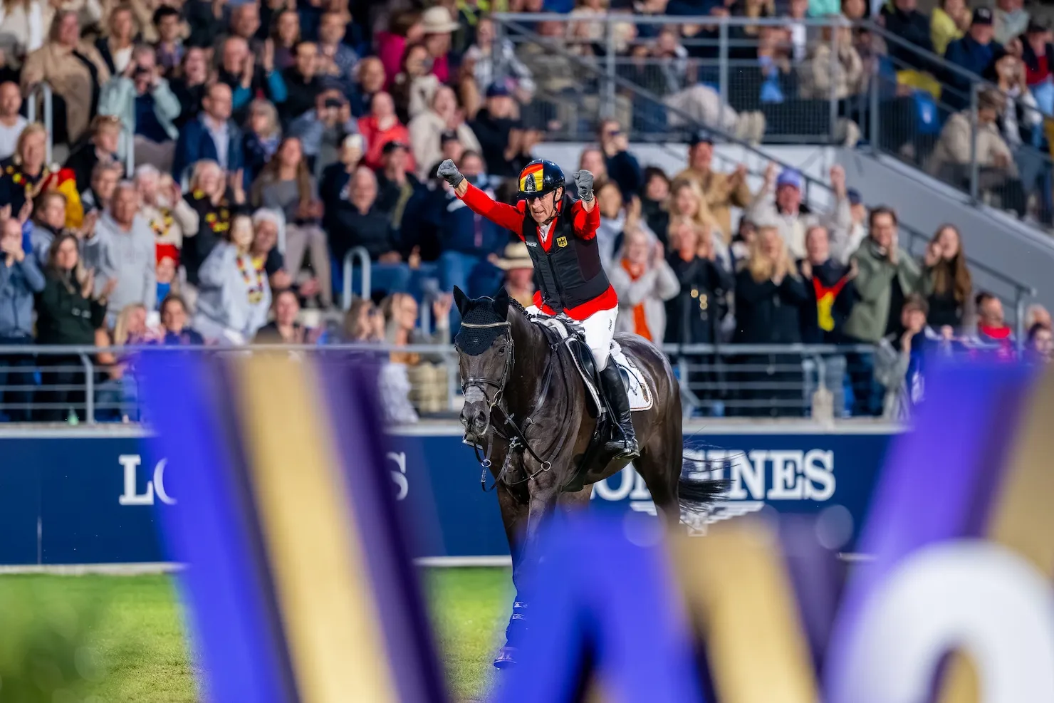 Marcus Ehning a été l’un des héros de la finale par équipes de jumping