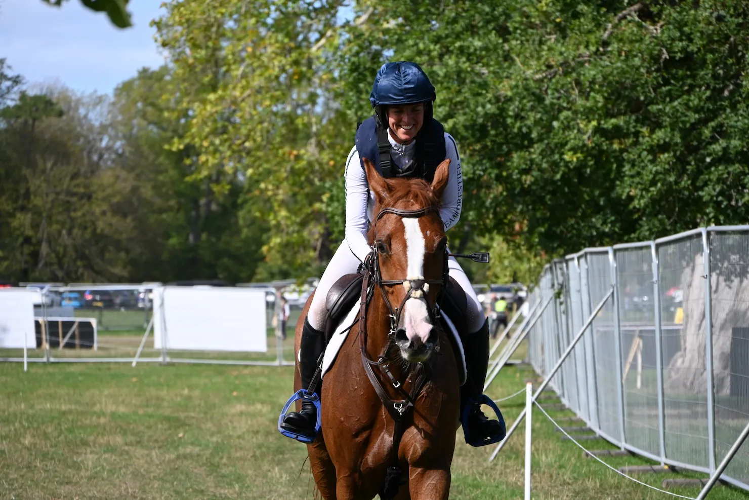 Engagée avec deux montures dans le CCI 4*-S, Jeanne Rossez est très satisfaite de leur comportement.