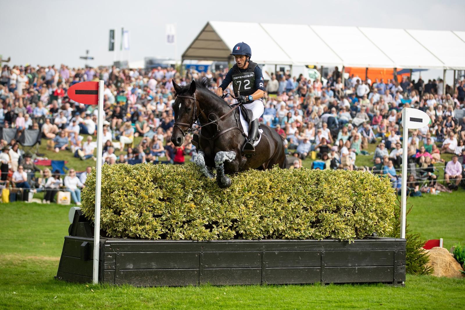 Associé à l’excellent Absolut Gold*HDC, neuvième au provisoire, Nicolas Touzaint ne se contente pas du tout de découvrir Burghley.