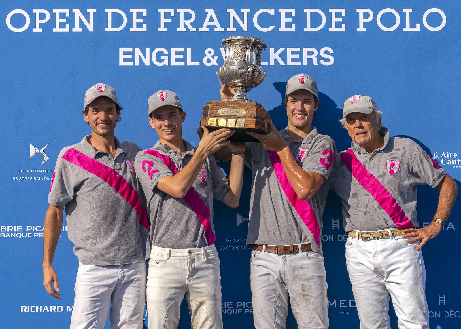 Deuxième victoire dans l’Open de France pour Édouard Carmignac et son équipe Talandracas, formée de joueurs magiques qu’il recrute au plus haut niveau argentin.