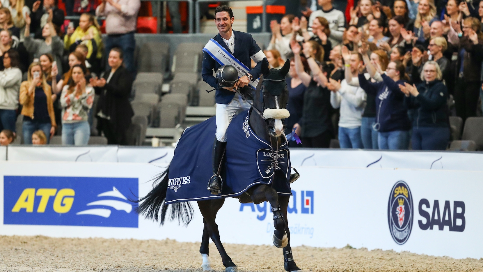 Steve Guerdat et Alamo à Göteborg, en 2019