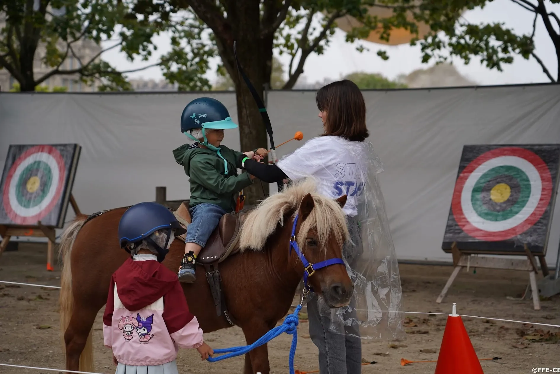 Entre pansage, équifeel et tir à l’arc à poney, la Fête du Sport a offert un large éventail de disciplines.