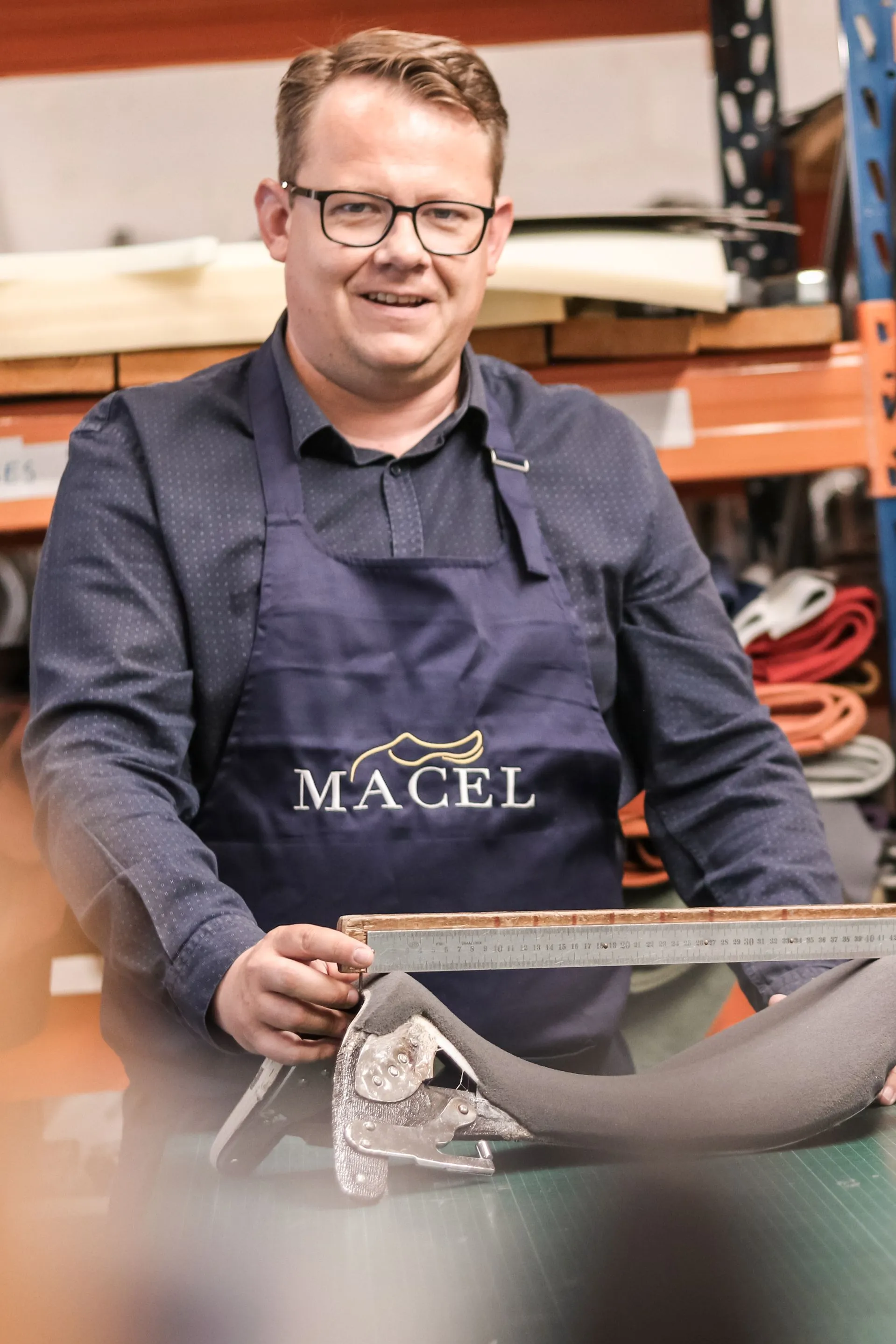 Benjamin Fesquet, directeur de marque de la société de sellerie française Macel, créée en 1968.