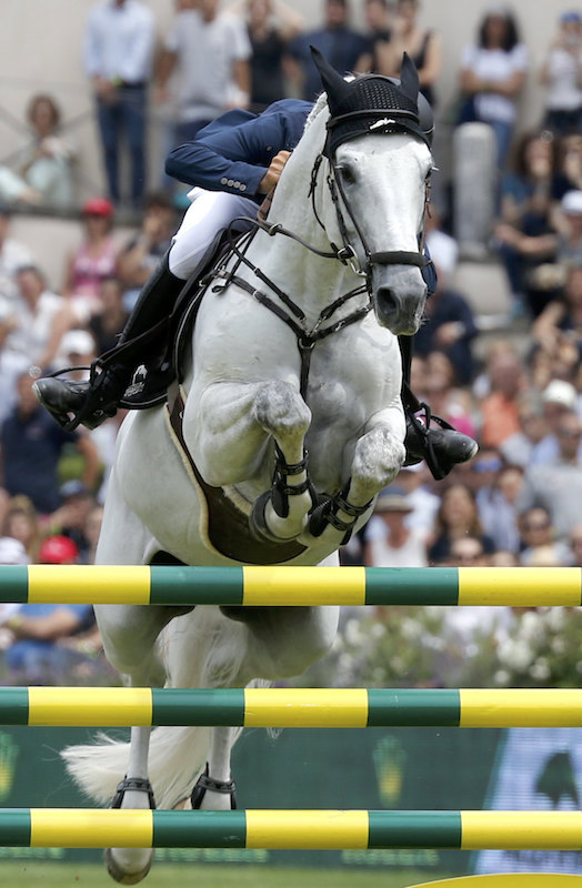 Bertram Allen est passé près de la victoire avec son puissant et délicat Hector.