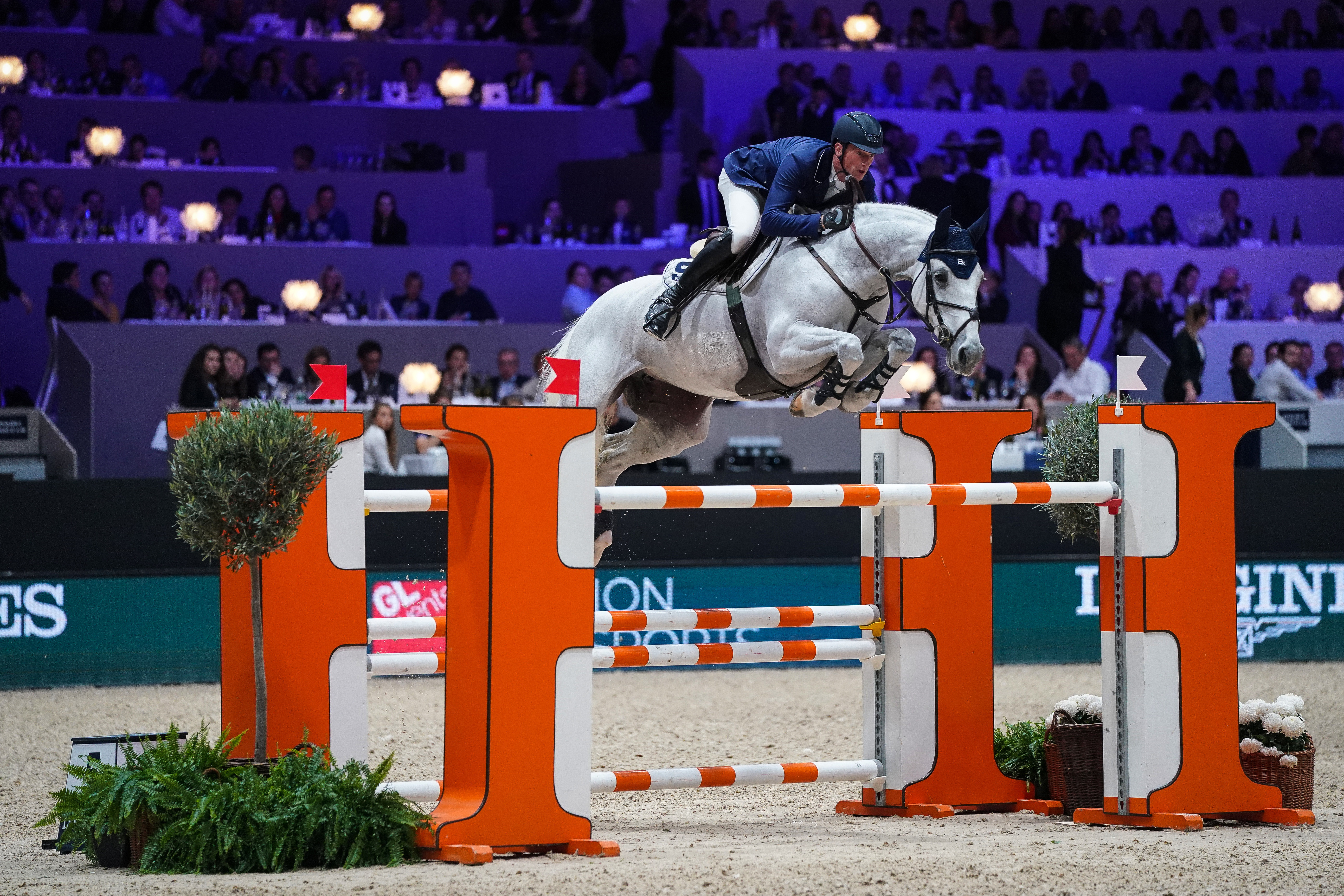 Daniel Deusser et Jasmien v. Bisschop, deuxièmes de l'Equita Masters.