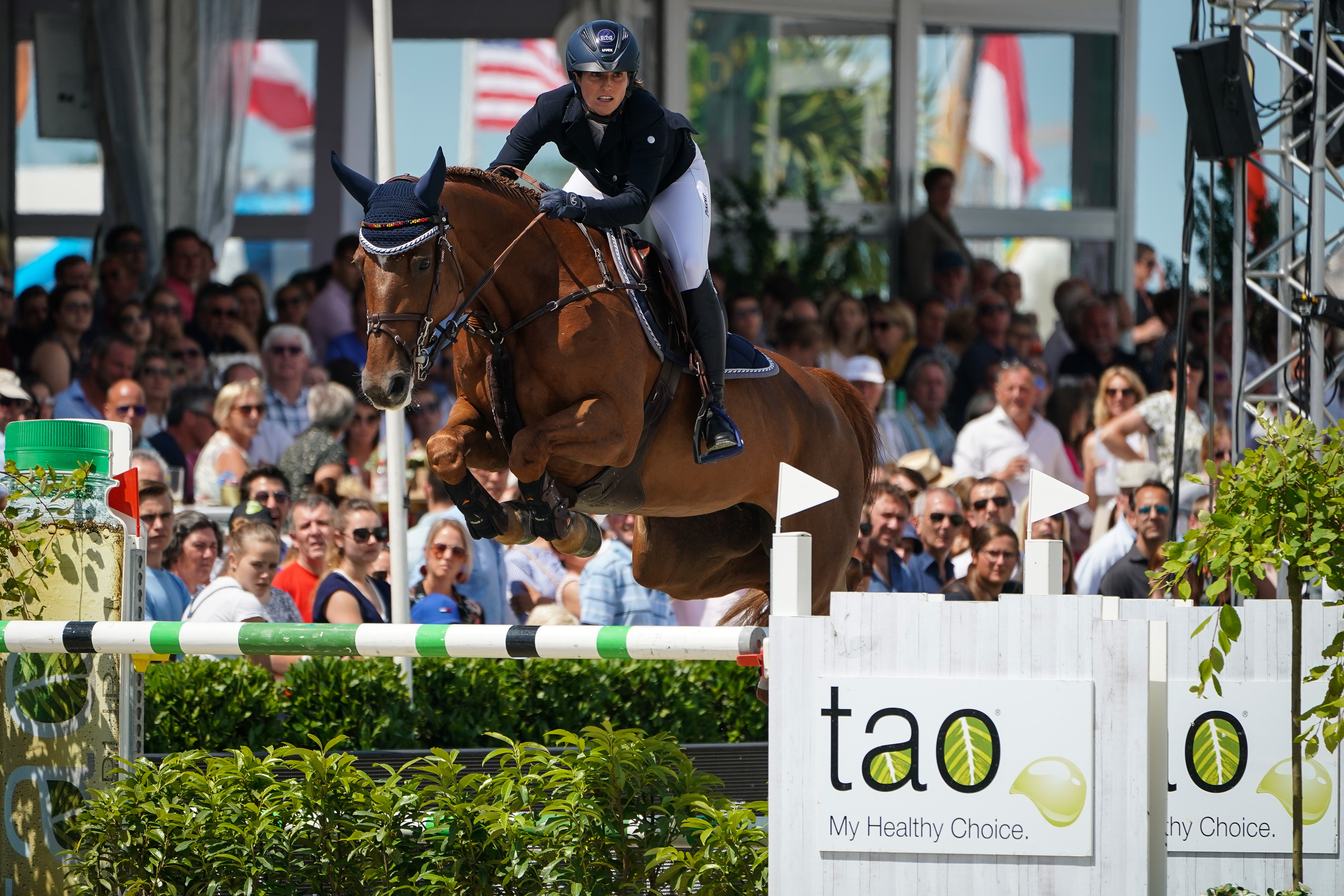 Simone Blue et DSP Alice, deuxièmes de ce difficile Grand Prix.