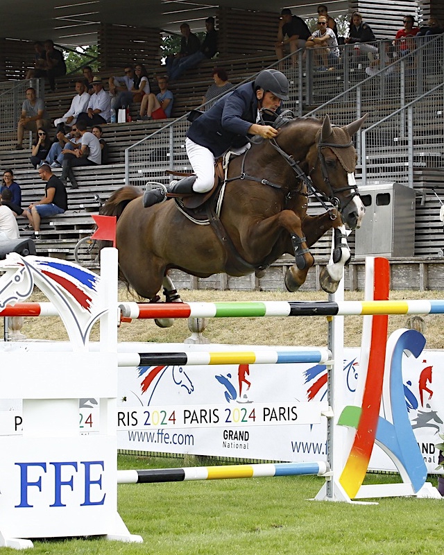 Jérôme Hurel et Urano de Cour au Bois figurent en parfaite condition avant la finale de demain.