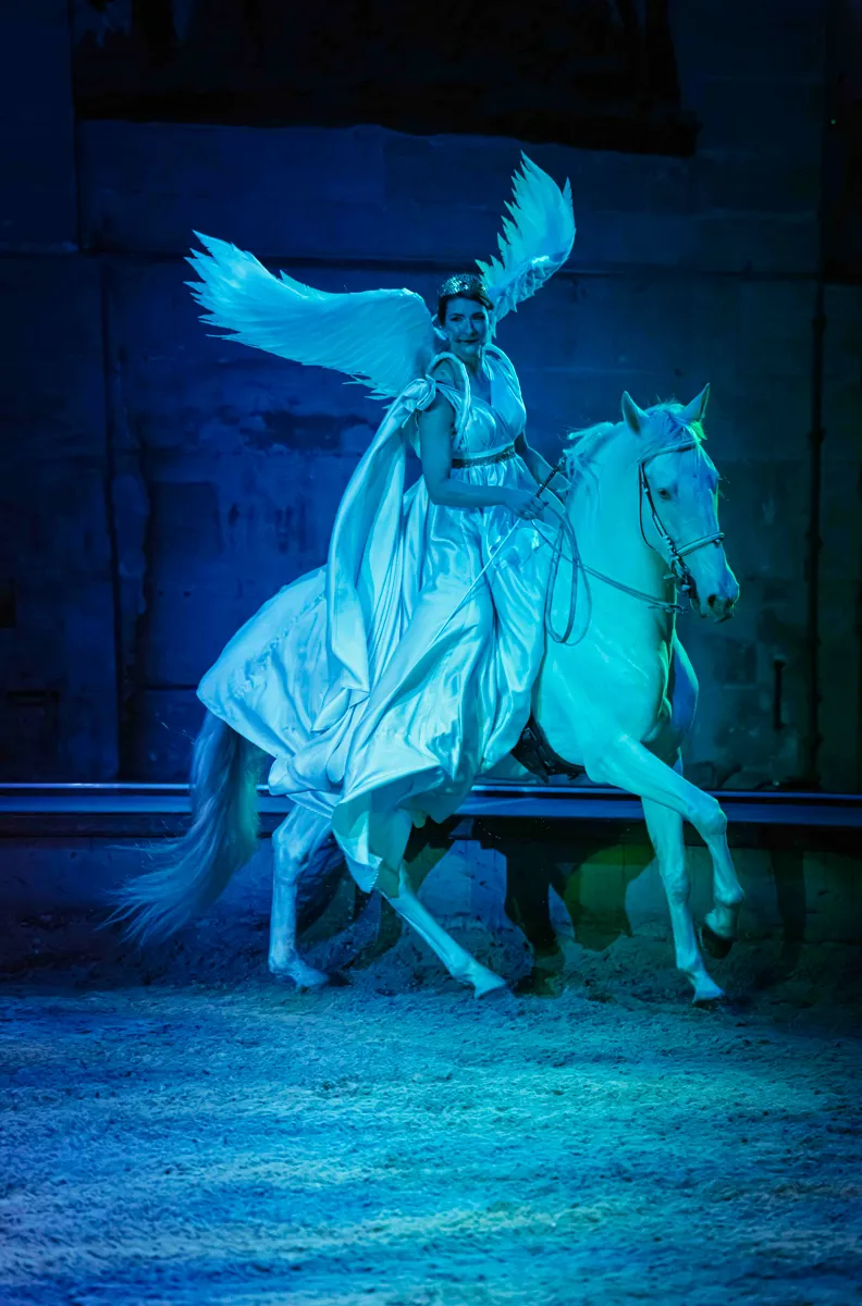 L’an passé, le spectacle de fin d’année s’intitulait “Le Vieil ange et l'enfant”.