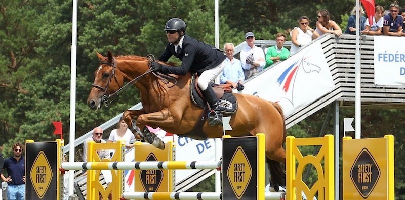 Max Thirouin a gagné une médaille de bronze bien méritée avec Utopie Villelongue.