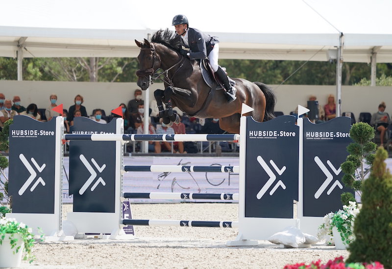 Julien Épaillard et Queeletta au dernier CSI 5* de Grimaud.