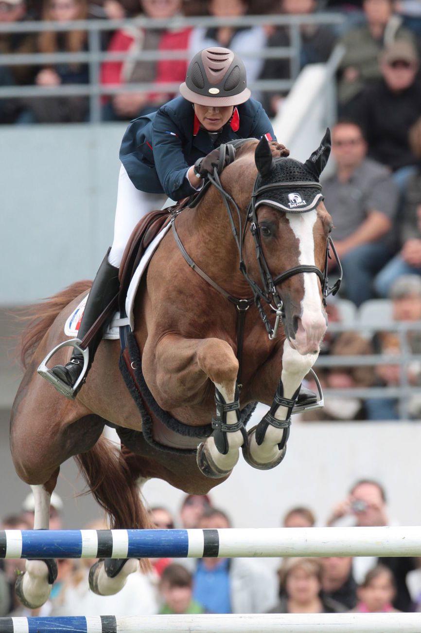 Pénélope Leprevost et le brillant Topinambour.