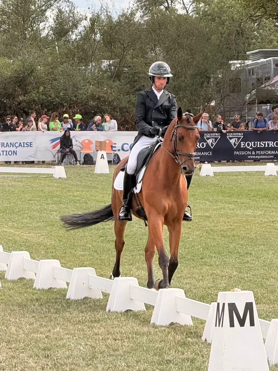 Alexis Goury est en tête du CCI 4*-S avec Hatchi des Loges.