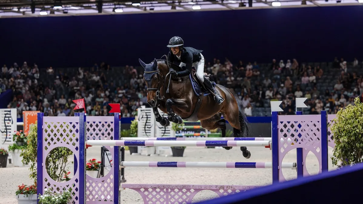 Le Français s’est imposé avec Irréelle de Talma dans une épreuve à 1,35m du CSI 2* d’El Jadida, la semaine dernière.