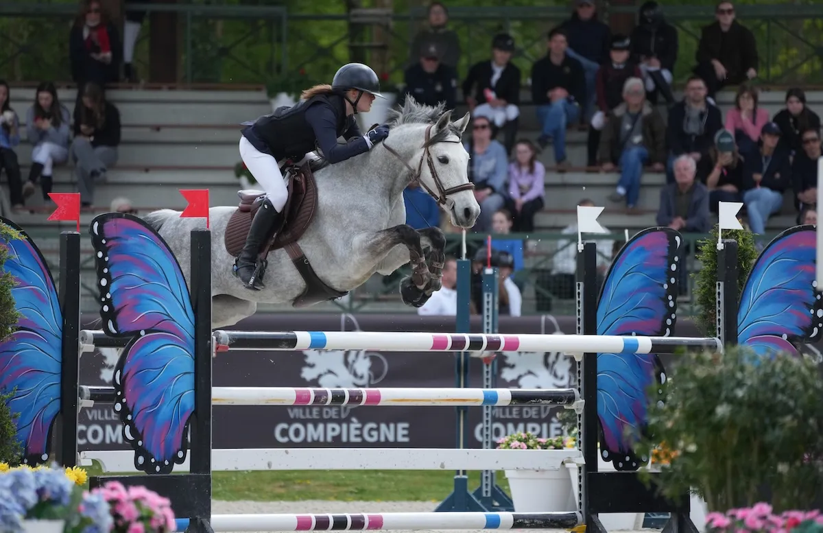 Meghan Besancenot Fayolle a imposé son Ivresse de Jomat chez les Poneys.