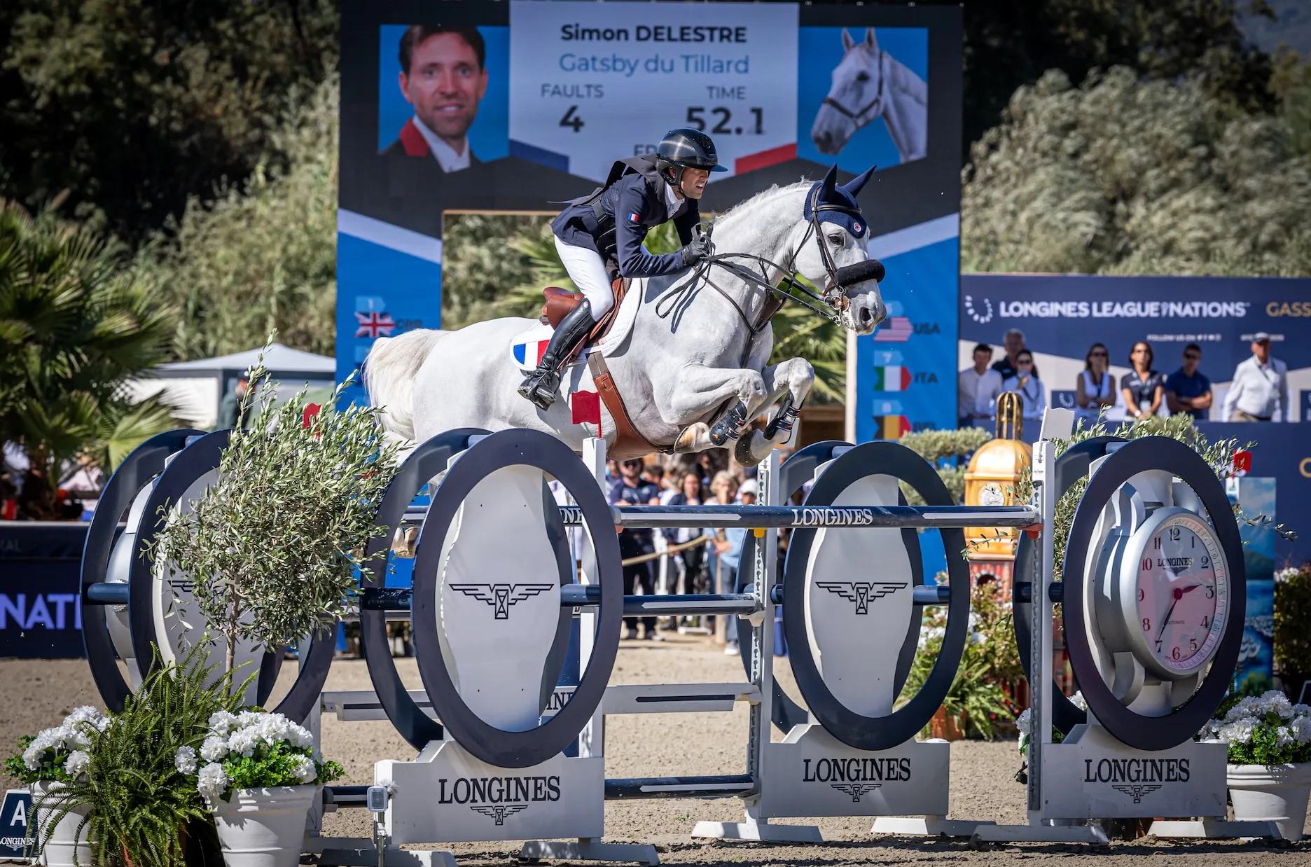 Gatsby du Tillard a brillamment supporté la pression de l’enjeu pour sa première Coupe des nations. 