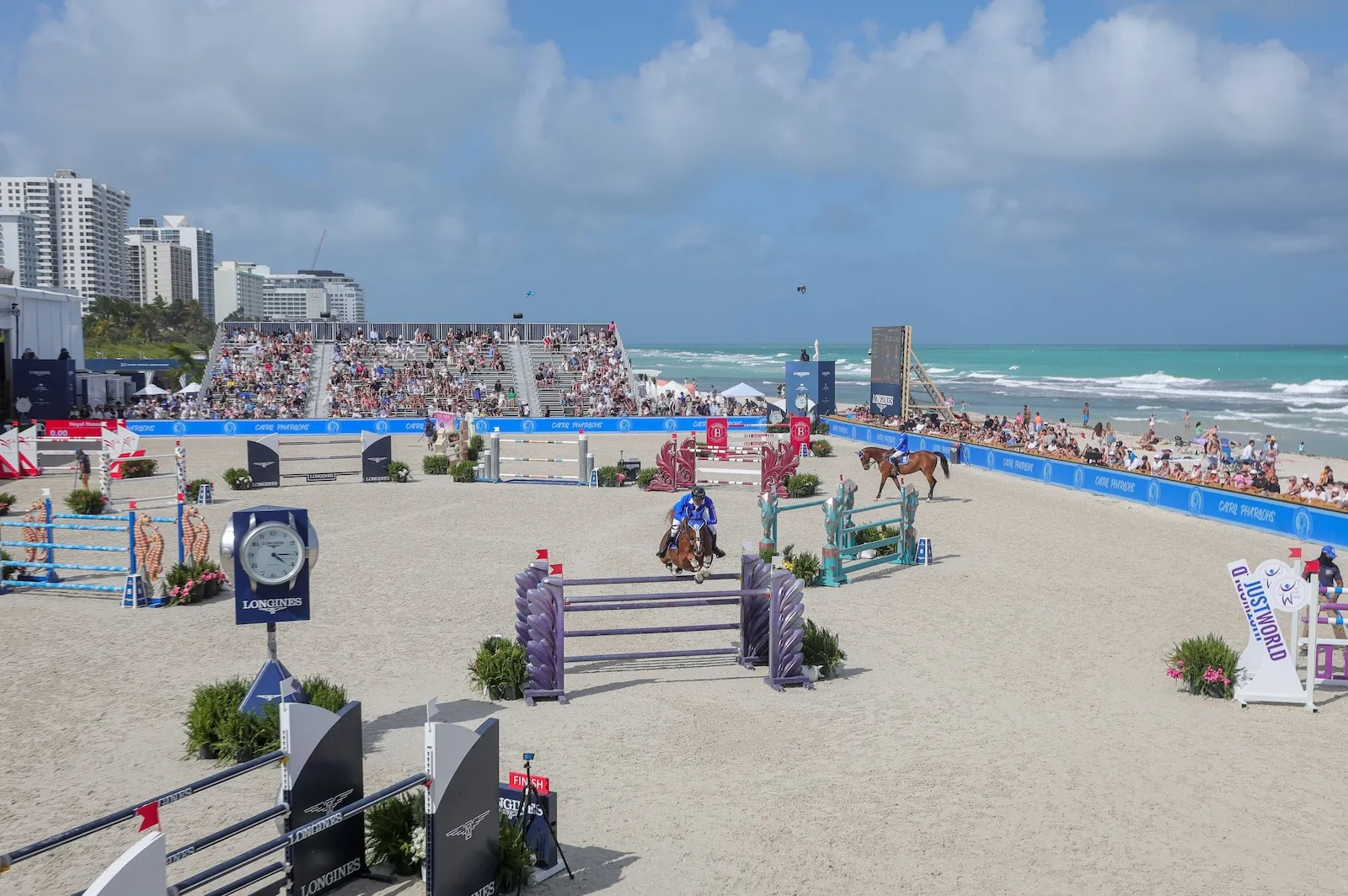 Nayel Nassar a réussi le plus rapide des neuf sans-faute avec Orphea HQ dans l’épreuve la mieux dotée du jour.