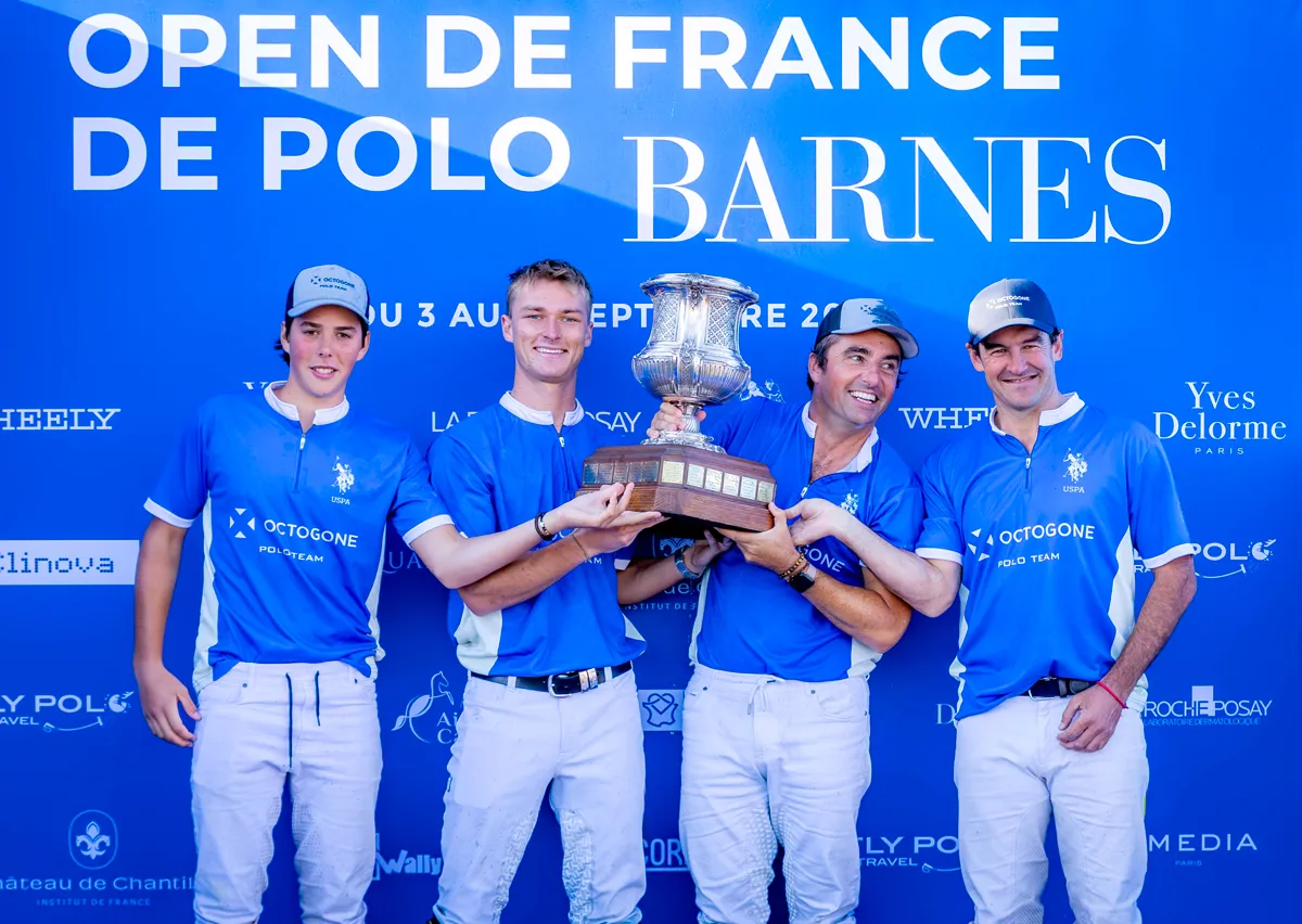 Première participation à l’Open de France Barnes et première victoire pour Octogone.