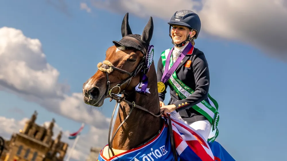 La championne d'Europe Laura Collett revient sur l'aboutissement de sa saison à Blenheim.