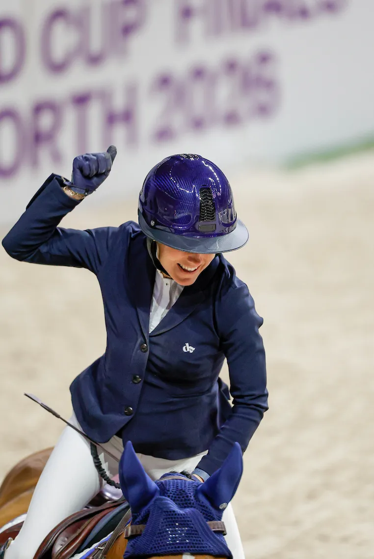 Oda Dharlotte Lyngvaer a fait sensation à la finale de la Coupe du monde Longines de Fort Worth, en avril, où elle a terminé vingtième.