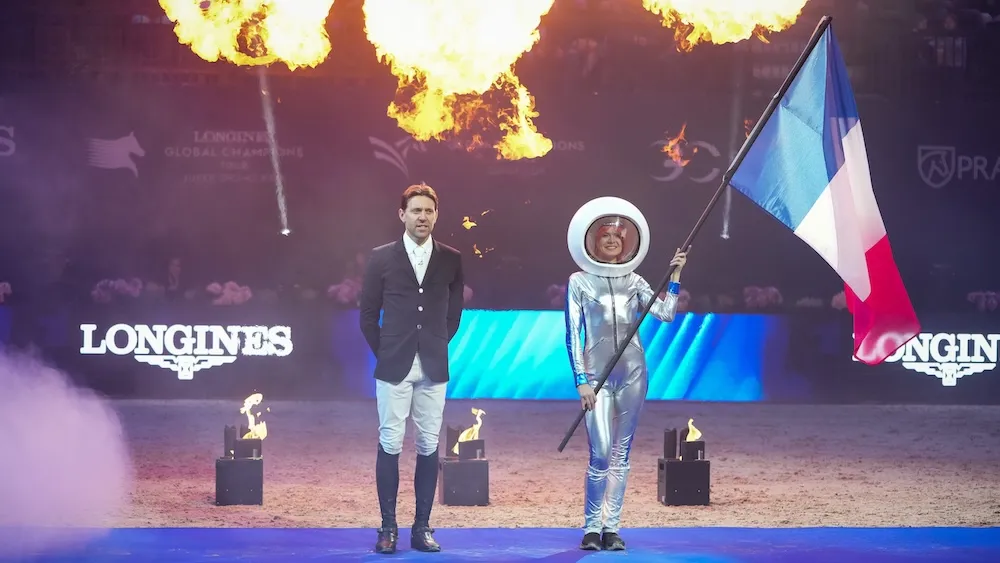 Simon Delestre et Cayman Jolly Jumper.