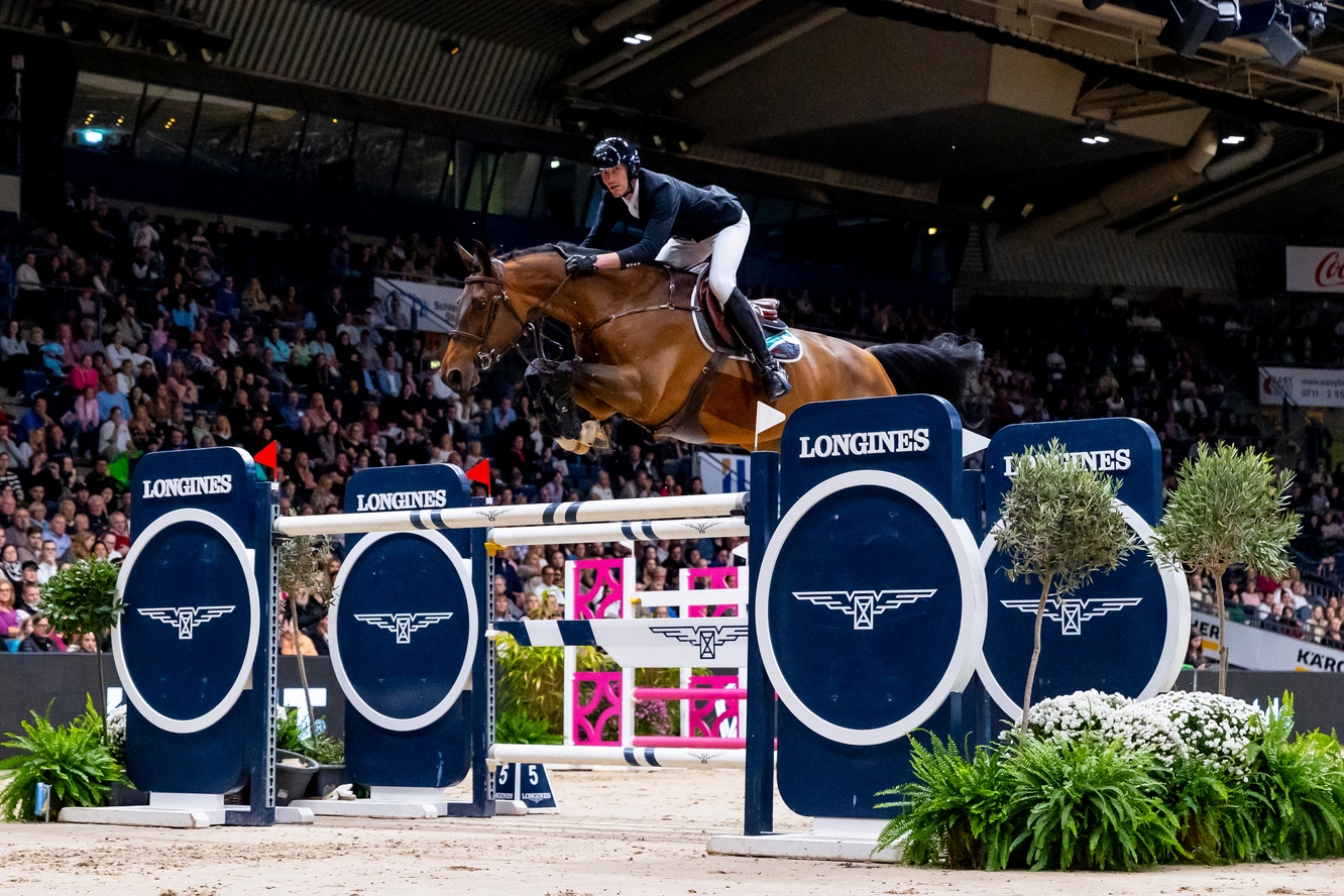 Vainqueur en 2012 et 2023, Kevin Staut a cette fois terminé troisième du Grand Prix de Stuttgart