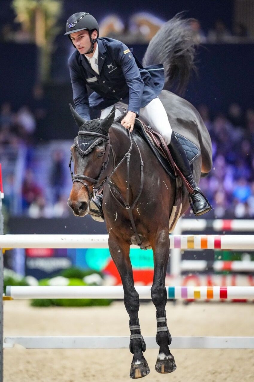 Benoît Cernin et Dynamite du Miral.