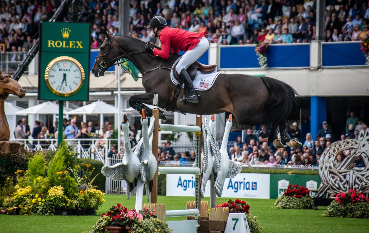 Pour McLain Ward, soulever ce trophée était un rêve