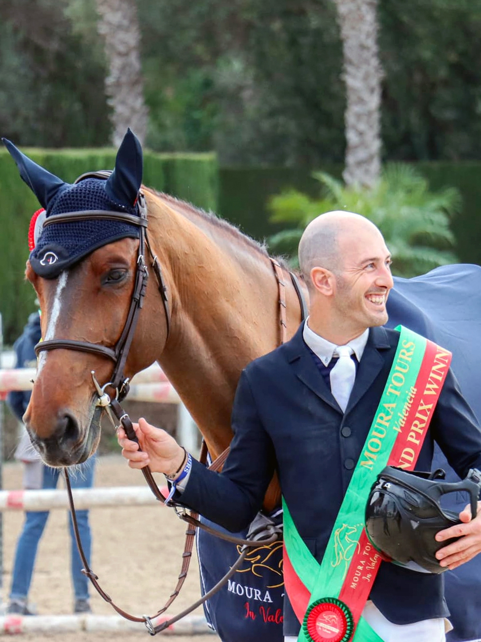 Stanislas de Malet et Zambo, vainqueurs au CSI 3* de Valence le 26 janvier dernier. 