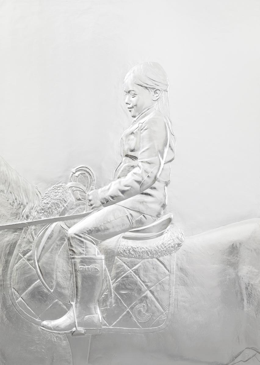 Charles Ray, « Girl on Pony », 2015.