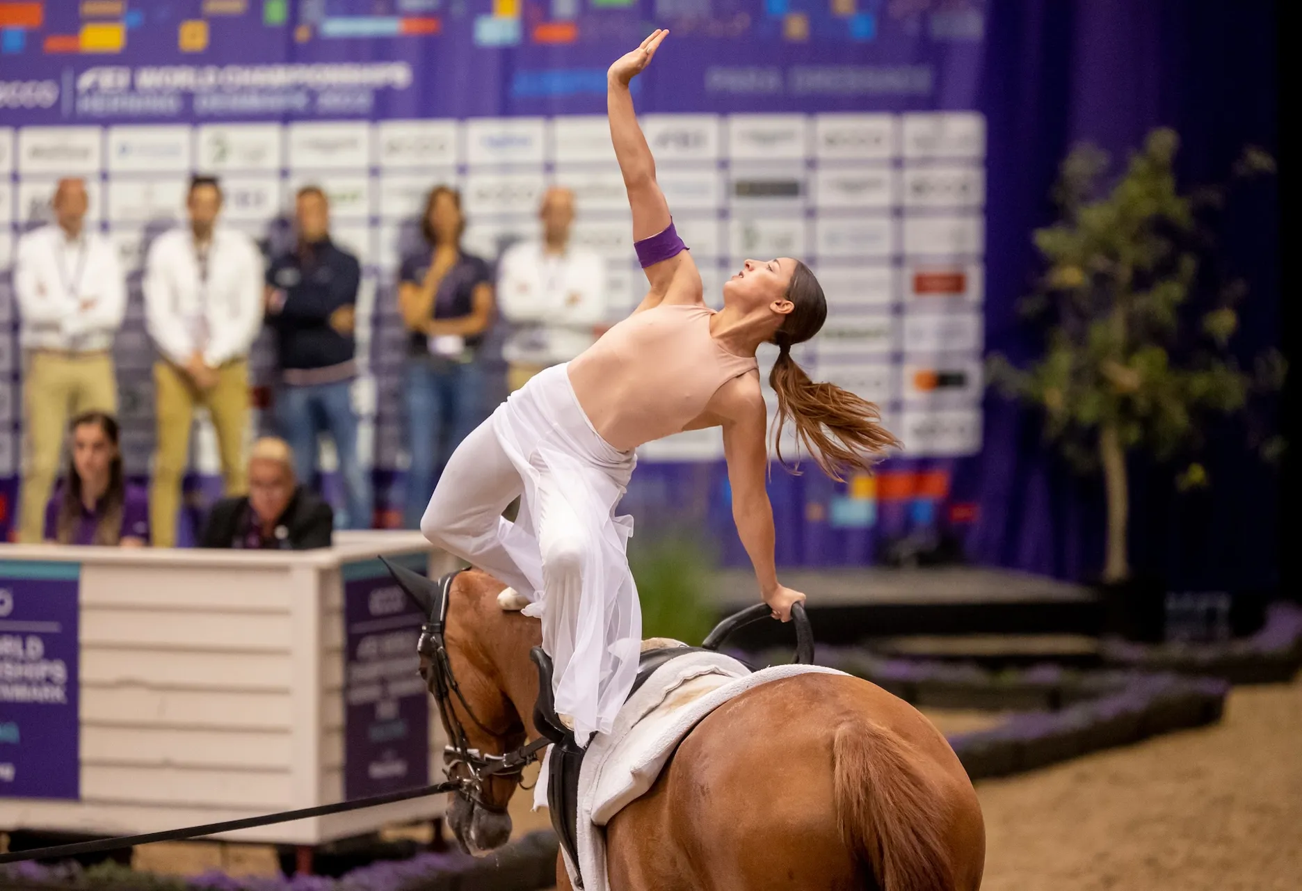 Romain Bernard parle encore avec émotion du programme qui avait offert l’or mondial en 2022 à Manon Moutinho, avec laquelle il collabore régulièrement en sa qualité de sélectionneuse nationale.