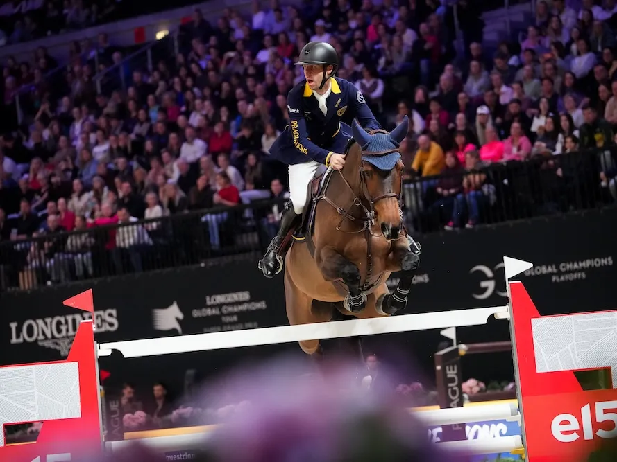 Pieter Devos et Casual DV ont bouclé un magnifique sans-faute ce soir.