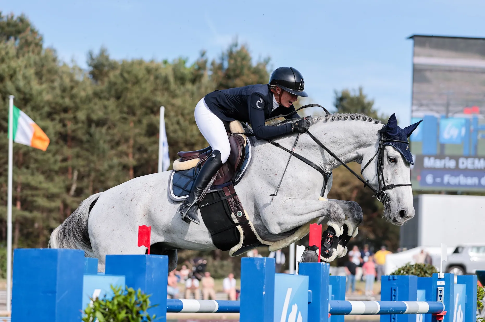 Marie Demonte et Forban de Béliard ont été les meilleurs Français à Fontainebleau. 