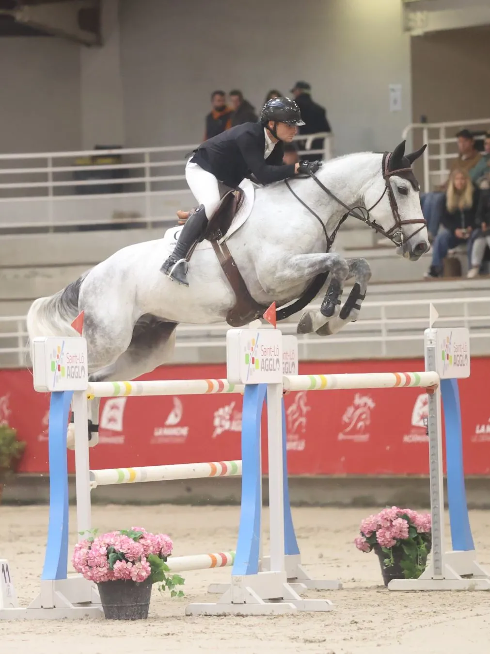 Nicolas Cizeron et Eltoreo de l'Orthain  prennent la seconde place de cette épreuve