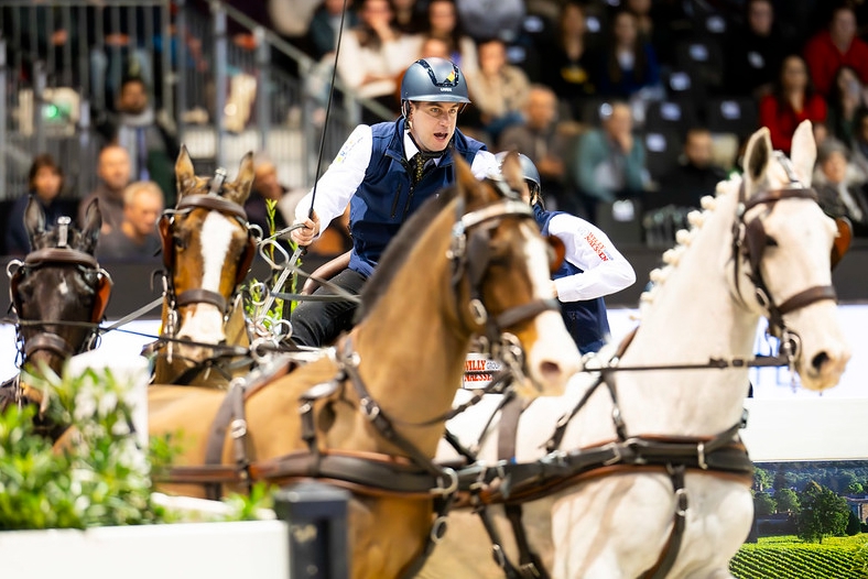 Dries Degrieck est monté pour la première fois sur le podium d'une finale de la Coupe du monde.