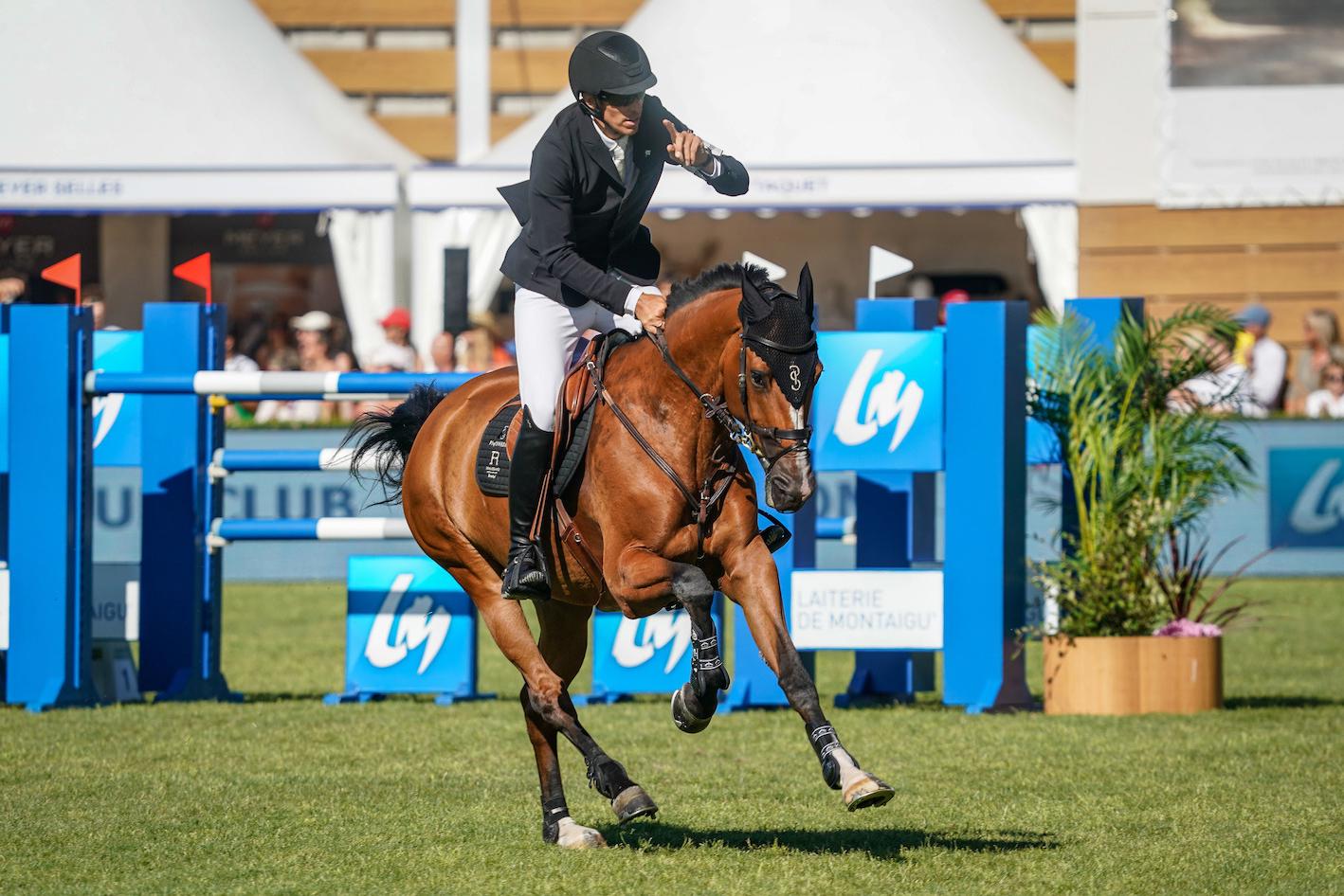 Henrik von Eckermann et Glamour Girl se sont montrés une nouvelle fois imbattables. 