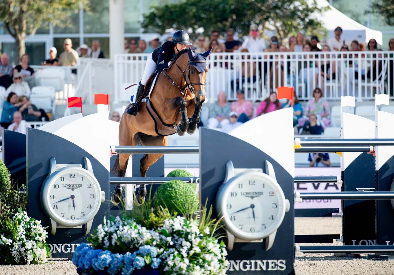 Nina Mallevaey ont signé leurs douze et treizième sans-faute consécutifs à 1,60m, hier soir en Floride