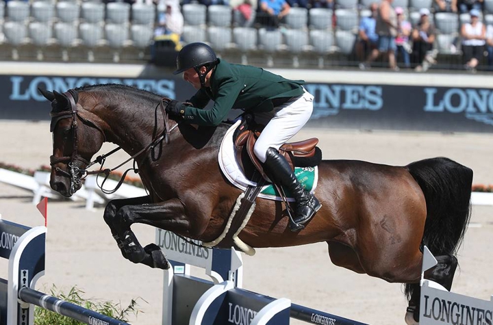 Sadri Fegaier avec Chianti’s Champion à Grimaud