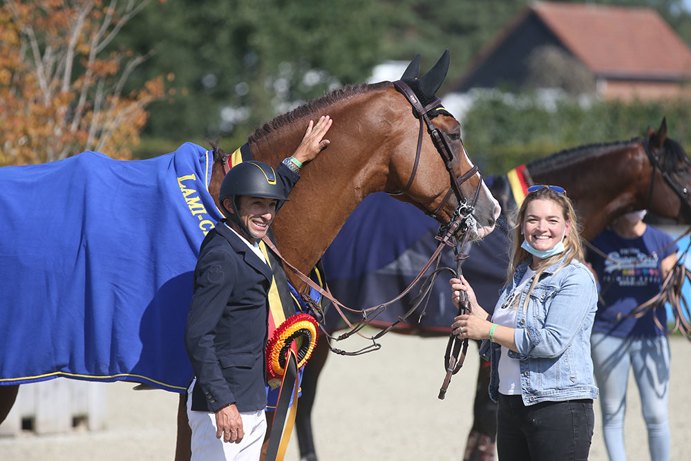 Cascol Z, champion de Belgique des 7 ans.
