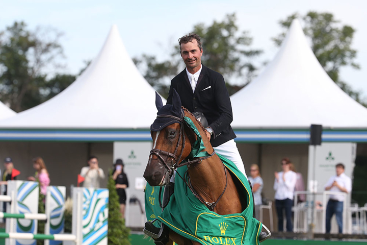 Nicolas Delmotte, vainqueur du Masters de Chantilly