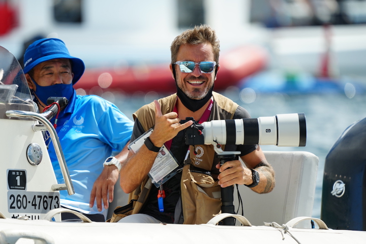 Thierry Billet, photographe de Sportfot à Tokyo