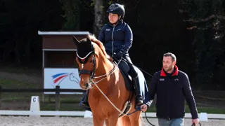 Alexia Pittier a encore montré de belles choses aux rênes de son champion d’Europe Sultan 768.