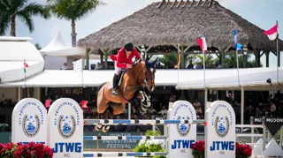 Karl Cook et Candy ont gagné leur premier Grand Prix dès leur première tentative à 1,55m.