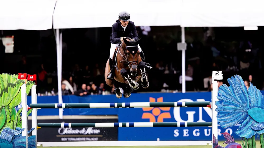 Prins van het Eingelo a remporté son premier Grand Prix 5* le week-end dernier sous la selle de Rodrigo Pessoa