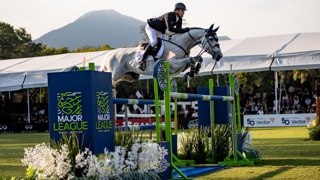 Darragh Kenny et VDL Cartello ont remporté leur première victoire en Grand Prix 5*, la nuit dernière au Mexique.