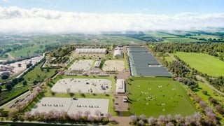 Vue générale du site après les travaux de modernisation en cours à Vilamoura.