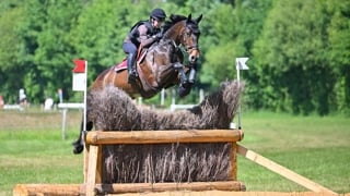 Alizée Bourguet et César des Hauts Crêts ont dominé le championnat de France Jeunes Cavaliers de bout au Lion-d’Angers.