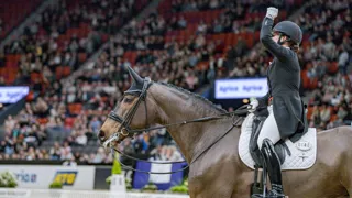 Ici à Göteborg en 2025, Cathrine Laudrup-Dufour et Mount St. John Freestyle ont été exceptionnelles ce week-end à Herning